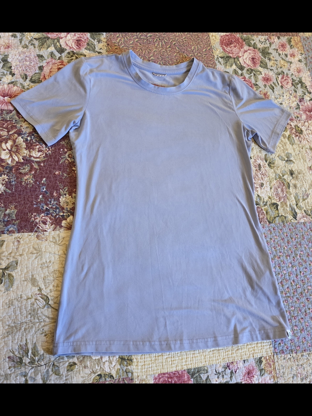 Wrangler All Terrain Gear Periwinkle Blue T-Shirt